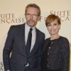 Lambert Wilson et Kristin Scott Thomas - Avant-première mondiale du film "Suite Française" à l'UGC Normandie à Paris, le 10 mars 2015.