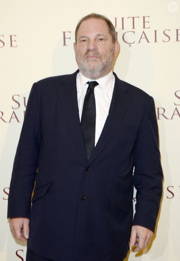 Harvey Weinstein - Avant-première mondiale du film "Suite Française" à l'UGC Normandie à Paris, le 10 mars 2015.