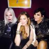 Lindsay Lohan en soirée à Paris avec Kris Jenner le 9 mars 2015