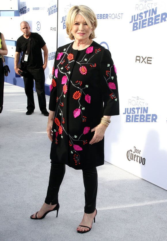 Martha Stewart à la fête de "Comedy Central Roast Of Justin Bieber" à Culver City, le 14 mars 2015 