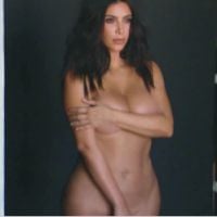 Kim Kardashian : Toute nue en photos, avant de tomber ''à nouveau enceinte''