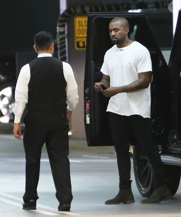 Kanye West à West Hollywood, le 15 mars 2015.