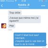 Michaël Youn dévoile ses messages échangés avec Nabilla après sa blague dans le show des Enfoirés. Mars 2015.