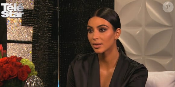 La star Kim Kardashian, choquée par l'affaire Nabilla, livre ses impressions pour le site Télé Star.
