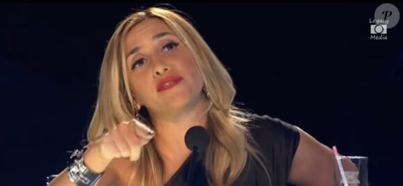 Melanie Blatt (All Saints) prend la défense du candidat humilié par Natalia Kills et son époux Willy Moon dans X Factor en Nouvelle-Zélande, mars 2015.