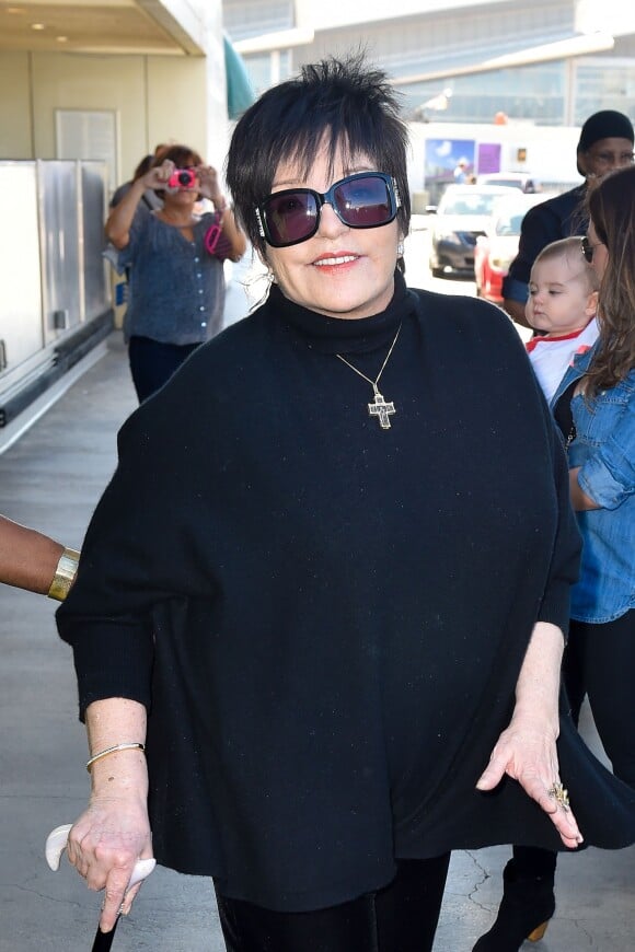 Exclusive - Liza Minnelli à Los Angeles, le 14 septembre 2014.