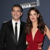 Charlotte Le Bon et son compagnon Ali Baddou - 40ème cérémonie des César au théâtre du Châtelet à Paris, le 20 février 2015.