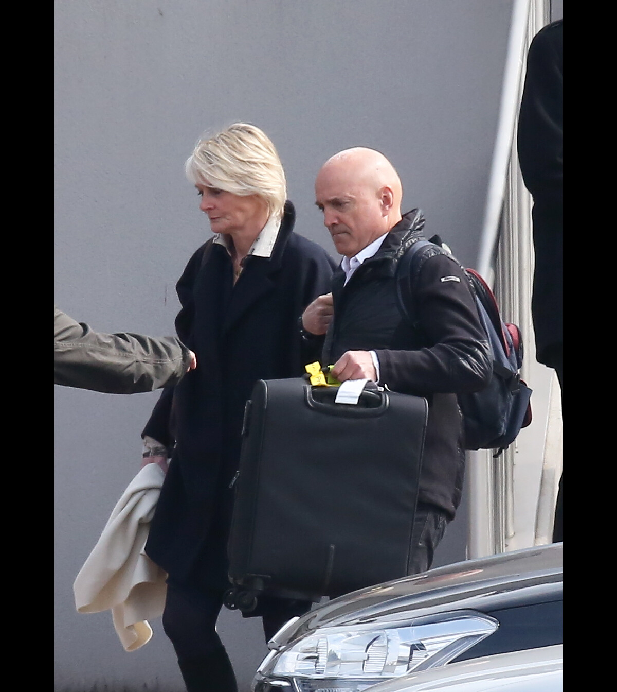 Photo Louis Bodin et sa femme Claire le 14 mars 2015 à l'aéroport RoissyCharlesdeGaulle Photo Louis Bodin et sa femme Claire le 14 mars 2015 à l'aéroport RoissyCharlesdeGaulle