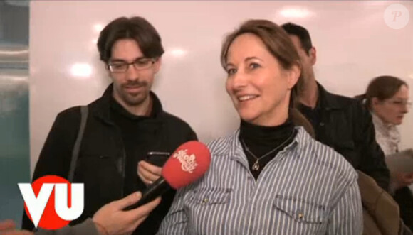 Ségolène Royal, interviewée dans Le Petit Journal sur Canal+, le jeudi 19 mars 2015.
