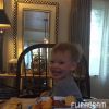 Hilary Duff a ajouté une photo de son fils Luca alors qu'il fête son troisième anniversaire, sur son compte Instagram le 20 mars 2015