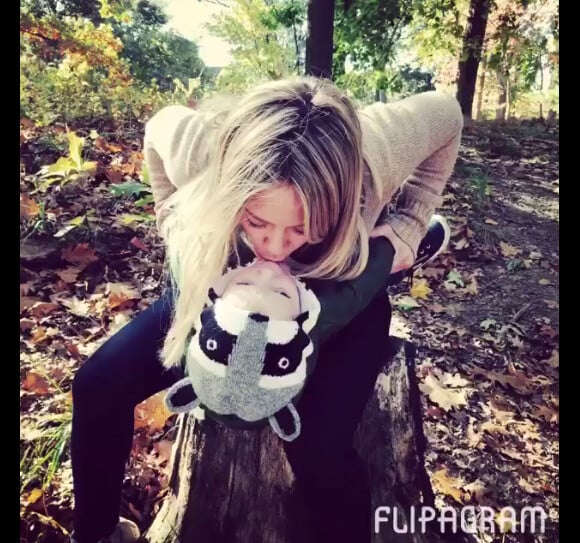 Hilary Duff a ajouté une photo de son fils Luca alors qu'il fête son troisième anniversaire, sur son compte Instagram le 20 mars 2015