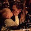 Hilary Duff a ajouté une photo de son fils Luca pour son troisième anniversaire, sur son compte Instagram le 20 mars 2015