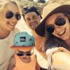 Hilary Duff a ajouté une photo de son fils Luca en compagnie de sa soeur Haylie, sur son compte Instagram le 20 mars 2015