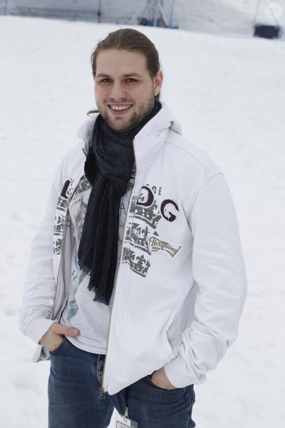 Jordan Chevallier de Rising star La 8 ème édition de GLISSE EN COEUR pour l'association Laurette Fugain, association qui lutte contre la leucémie au Grand-Bornand du vendredi 20 Mars au dimanche 22 Mars 2015 