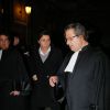 Jean-Luc Lahaye au tribunal correctionnel de Paris le 23 mars 2015 où il était jugé pour, entre autres, corruption de mineure de moins de 15 ans
