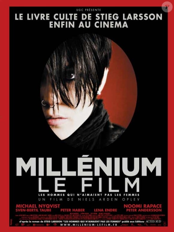 Affiche de l'adaption ciné suédoise du premier volet de la saga Millénium