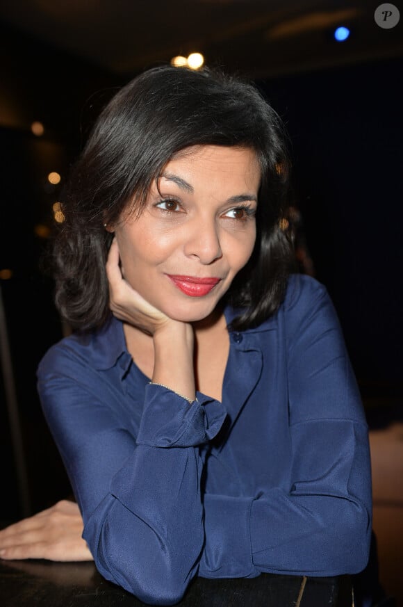 Exclusif - L'actrice Saïda Jawad pose lors du cocktail pour la présentation de la nouvelle étoile de la galaxie Angel de Thierry Mugler à Paris, le 30 janvier 2015.