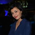Exclusif - L'actrice Saïda Jawad pose lors du cocktail pour la présentation de la nouvelle étoile de la galaxie Angel de Thierry Mugler à Paris, le 30 janvier 2015.