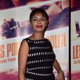 Saïda Jawad, à l'avant-première du film Les Portes du soleil au Grand Rex à Paris, le 10 mars 2015.