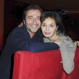 Exclusif - Bernard Montiel, Saïda Jawad - Lancement de la série "Bande Démo" au théâtre Le Comedia à Paris, le 24 novembre 2014.