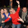 Exclusif - Prix Spécial - No web - No blog - Saïda Jawad, Valérie Trierweiler, la créatrice de la marque Paul & Joe Sophie Albou (Sophie Mechaly) - People à la soirée Ladies du jeudi à l'Arc à Paris, le 19 mars 2015.  No web/No blog pour Belgique/Suisse.19/03/2015 - Paris