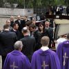 Les obsèques de Camille Muffat en l'église Saint Jean-Baptiste-Le Voeu à Nice, le 25 mars 2015