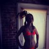 Daveigh Chase pose en bikini. Photo postée le 31 août 2014.