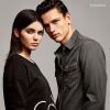 Kendall Jenner et Simon Nessman photographiés par Alasdair McLellan pour Denim Series, la nouvelle ligne de Calvin Klein Jeans.
