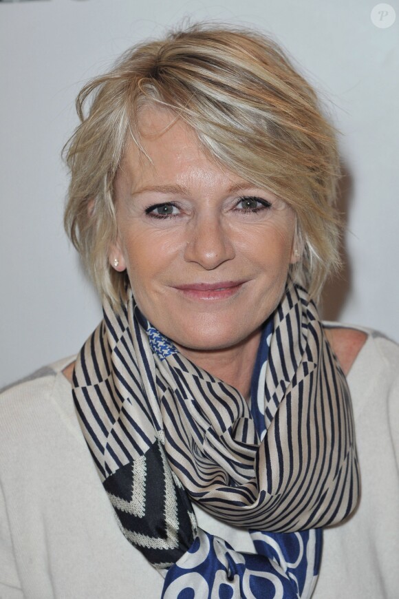 Sophie Davant - Salon du livre, à Paris, le 22 mars 2015