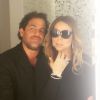 Brett Ratner et Mariah Carey. Photo publiée le 6 mars 2015.