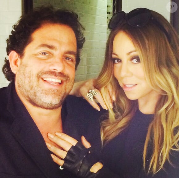 Brett Ratner et Mariah Carey, en couple ? Faux, selon un attaché de presse du réalisateur. Photo publiée le 6 mars 2015.