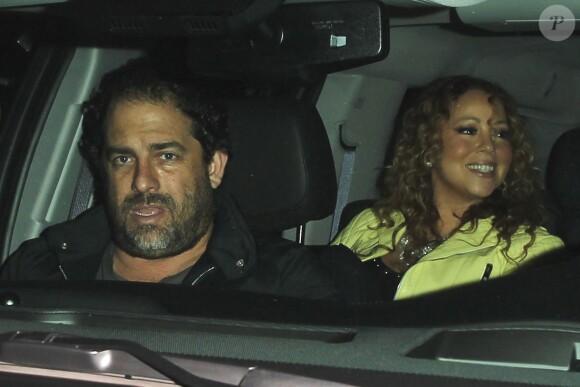 Brett Ratner et Mariah Carey à Los Angeles, le 22 mars 2015.