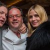 Exclusif - Heidi Klum, sans maquillage, est allée déjeuner avec son compagnon Vito Schnabe au restaurant "Dal Mulin" à St Moritz en Suisse, le 26 mars 2015