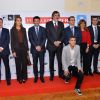L'infante Elena d'Espagne soutenait la fondation de Luis Figo lors du lancement de la campagne 'Joga safe' à Porto au Portugal le 25 mars 2015.