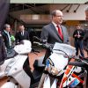 Le prince Albert II de Monaco a inauguré le 31 mars 2015 au Grimaldi Forum le salon Ever Monaco dédié aux véhicules écologiques et aux énergies renouvelables.