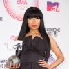 Nicki Minaj pose lors des MTV Europe Music Awards 2014 le 9 novembre 2014 à Glasgow, en Ecosse.