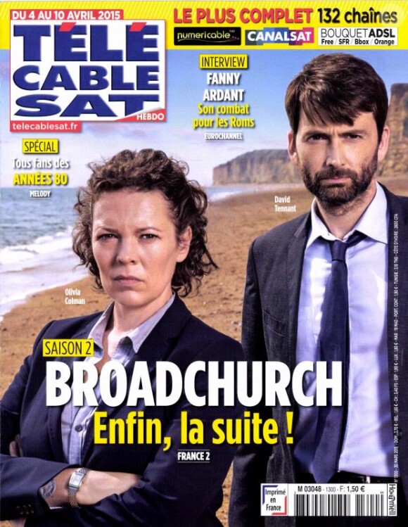 Magazine Télé Cable Sat en kiosques le 30 mars 2015.