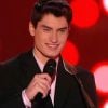 David Thibault dans The Voice 4 en janvier 2015.