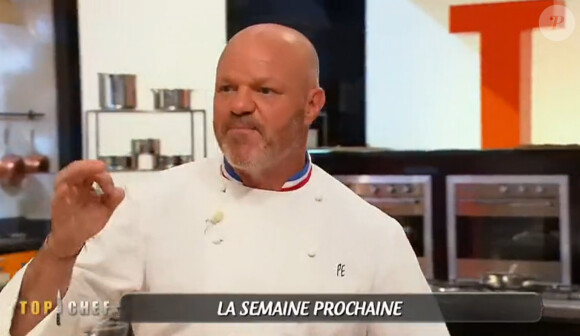 Le chef Philippe Etchebest dans Top Chef 2015 sur M6, lundi 2 mars 2015.