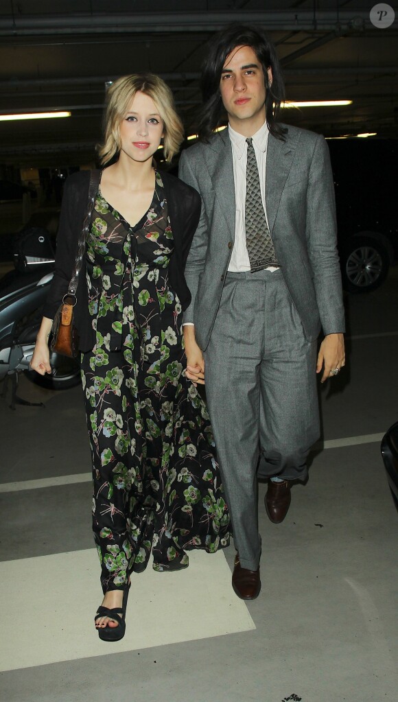 Peaches Geldof et Tom Cohen à Londres, le 17 juillet 2012.