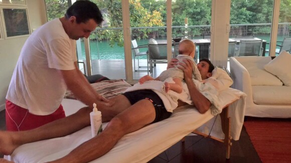 Novak Djokovic, papa heureux : Tendre moment avec son fils Stefan