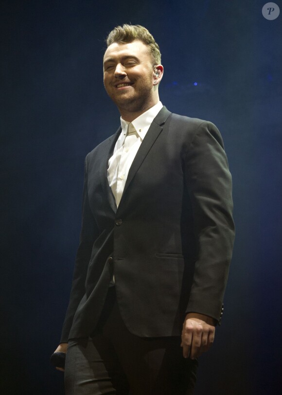 Sam Smith en concert au Heineken Music Hall à Amsterdam, le 2 mars 2015.