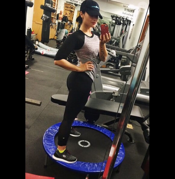 Demi Lovato à la salle de gym, le 7 avril 2015