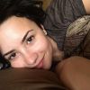 Demi Lovato sans maquillage, le 7 avril 2015