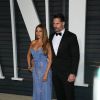 Sofia Vergara et son fiancé Joe Manganiello - People à la soirée "Vanity Fair Oscar Party" à Hollywood, le 22 février 2015. 