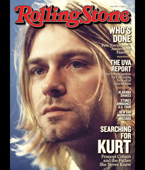 Les premières de confidences de Frances Bean Cobain dans l'édition américaine de Rolling Stones, avril 2015.