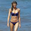 Exclusif - Paige Butcher (compagne d'Eddie Murphy) se baigne sur une plage de Maui, à Hawaï. Le 25 mars 2015.