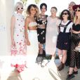  Sarah Hudson, Mia Moretti, Katy Perry, Cleo Wade et Margot lors du Harpers Bazaar Brunch au Soho Desert House, La Quinta, le 11 avril 2015 