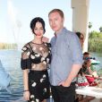  Katy Perry et Stuart Vevers lors du Harpers Bazaar Brunch au Soho Desert House, La Quinta, le 11 avril 2015 
