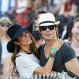  Nikki Reed et Ian Somerhalder durant le festival Coachella, au Empire Polo Club &agrave; Indio, le 11 avril 2015 